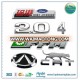 3M strong self adhesive raised badges, 3D Car emblems auto parts