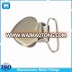 Best Quality Heart Shaped Metal Suspender Adjuster Clips Wholesale