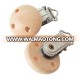 Wholesale Wooden Pacifier Clip Natural Pacifier Holder Clip Suspender Clips